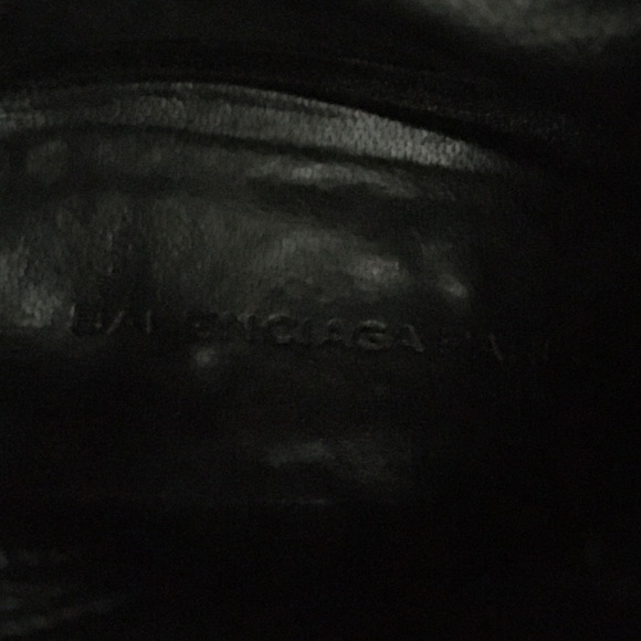 Balenciaga black wedge ankle booty - Picture 7 of 8